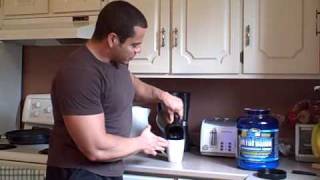 Tasty High Protein Coffee Preworkout Drink [upl. by Whiffen]