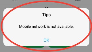 Mobile Network Is Not Available  Mobile Network Is Not Available while Calling [upl. by Mommy]