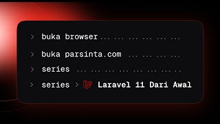 Belajar Laravel 11  7 DB Facades [upl. by Terina403]