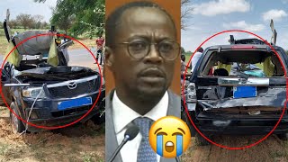 Abdou Mbow Fait… un Grave accident à koumpentoum…😭 [upl. by Drapehs]