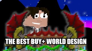 Building The Best Buy World Design In Growtopia [upl. by Einalem520]