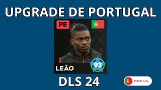 UPANDO A SELEÇÃO DE PORTUGAL NO DLS 24  RAFAEL LEÃO  JAIREX DO GRAU [upl. by Zzabahs447]