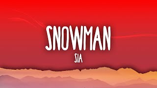 Sia  Snowman [upl. by Josselyn916]