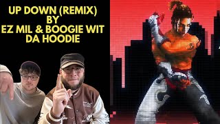 UP DOWN REMIX  EZ MIL FT BOOGIE WIT DA HOODIE UK Independent Artists React IMPECCABLE VIBES [upl. by Alekram]