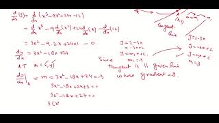 Lesson 3 Maths 9709 A Level P1 Differentiation Q 2 [upl. by Eslud748]