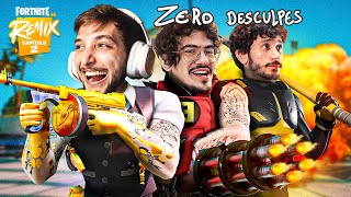 CALANGO JOGANDO FORTNITE COM ZERO E DESCULPES [upl. by Gussy]