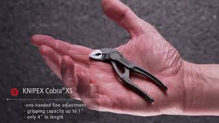 87 00 100 KNIPEX Cobra® XS  Product Video [upl. by Ateekahs]