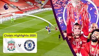 Liverpool 53 Chelsea  Reds Lift Title 🏆  Classic Premier League Highlights [upl. by Tol]