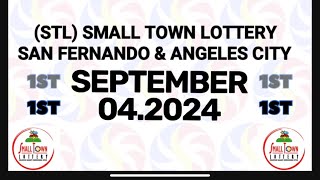 1st Draw September 4 2024 Wednesday Result  Pampanga Draw and Angeles City Draw [upl. by Anaujal]