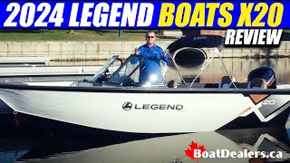 2024 Legend Boats X20 fishingboat boatreview [upl. by Leanard]