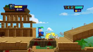 Phineas and Ferb Quest for Cool Stuff  Walkthrough 5  Treasure Hunt [upl. by O'Neil]