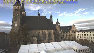 Webcam Marktplatz Köthen Zeitraffer vom 20241021 [upl. by Dill]