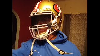 DIY 49ERS Riddell Speed Helmet [upl. by Marrin593]