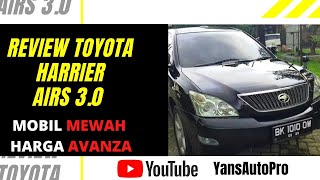 Review Toyota Harrier Airs 30 Tahun 2004 [upl. by Martita843]