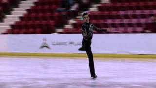 6 Joshua FARRIS USA  ISU JGP Lake Placid Junior Men Short Program [upl. by Lowson861]