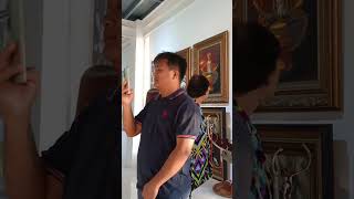 opening of Florentinos art workshop of Jun Impas and different Cebu artist🥰 [upl. by Gnov]