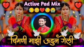 ज्याची होती त्यानीच नेली  Chimani Mazi Udun Geli  Mazi Sonyachi Bhauli  Active Pad Mix Dj Balaji [upl. by Dasya]