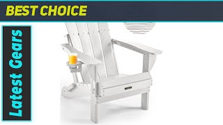 Ciokea Adirondack Chair The Ultimate Outdoor Companion [upl. by Diley]