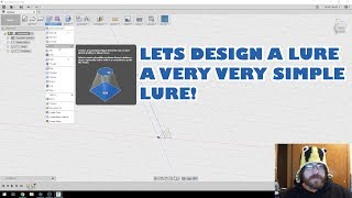 Design a Lure Micro Fishing Fusion 360 Ultra Basic [upl. by Iruam872]