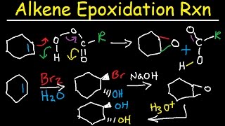 Alkene Epoxidation Reaction Mechanism  Peroxy Acid MCPBA [upl. by Jenei]