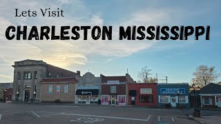 Lets Visit Charleston Mississippi 🚨 Walking and Driving Tour [upl. by Rabaj]