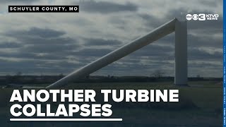 Another turbine collapses in Schuyler County Ameren to investigate [upl. by Chucho]