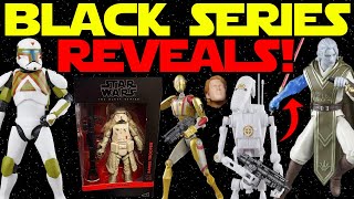 NEW Star Wars Black Series Reveals amp Leaks Kinda Meh [upl. by Chansoo432]