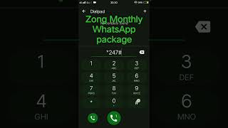 zong Monthly WhatsApp package [upl. by Wurster]