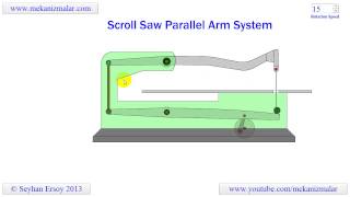 scroll saw parallel arm system [upl. by Eerihs]