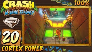 Crash Bandicoot  N Sane Trilogy ITA20 Cortex Power 100 [upl. by Bibby754]