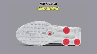 Nike Shox R4 White Metallic [upl. by Natalee645]