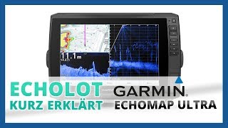 Garmin ECHOMAP ULTRA  Echolot kurz erklärt  Echolotzentrumde [upl. by Maleeny]