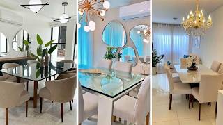 297 iDEAS para HACER RESALTAR TU COMEDOR con hermosas decoraciones de ambientes para inspirarte [upl. by Ynnaffit]