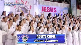 JMCIM  Hesus Salamat  Adults Choir  January 1 2023 [upl. by Romney]