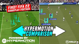 NEW FIFA 22 Gameplay Clip amp HyperMotion Comparison [upl. by Beach]