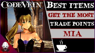 CV Ȼøđɇ Vɇɨn Best Items To Give To Mia  Trading Points amp Brodiaea Bayonet Guide [upl. by Charlene457]