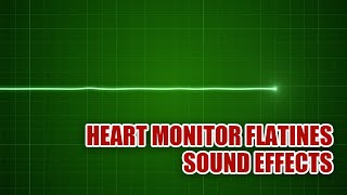 Heart Monitor Flatline Sound ⚕️EKG Flatline Sound [upl. by Leonora]