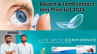 Unbelievable Bausch amp Lomb Contact Lens Prices for 2023 [upl. by Tull]