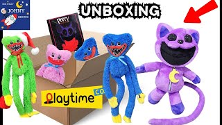 NEW PACKAGE FROM PLAYTIME CO Catnap Plush Grumpy Huggy Special Catnap Pin and Many more Huggies [upl. by Eejan296]