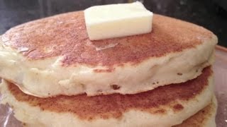 Easy Pancake Batter With Baking Soda  Pancake Breakfast [upl. by Jamel]