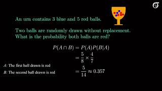 Basic Probability The Multiplication Rule [upl. by Aramen735]