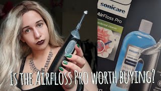 Philips Sonicare Airfloss Pro Review amp How to Use [upl. by Ellatsyrc]