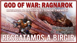 GOD OF WAR RAGNAROK · DRAGÓN · EL TEMOR CARMESI · EN BUSCA DE BIRGIR  EL CRATER · ¡POR VANAHEIM [upl. by Zetes]