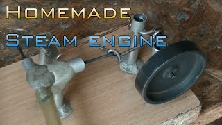 Silnik parowy  powietrzny Homemade steam  air engine  MyProdżekts [upl. by Finnie517]