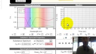 HW I3 Help Spectrophotometry [upl. by Drandell489]