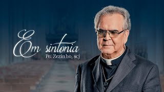 Padre Zezinho scj  Em sintonia Lyric Video [upl. by Zia59]