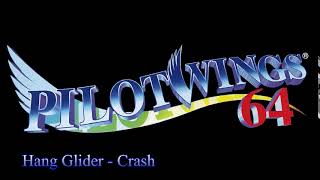 Pilotwings 64 Hang Glider  Crash [upl. by Aranaj]