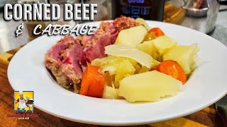 Corned Beef and Cabbage Recipe  Crockpot Recipes [upl. by Annabel]