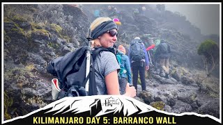 Climbing Straight Up The Wall Kilimanjaro 2023 [upl. by Hameerak378]