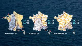 Prévision météo France pour demain le Jeudi 24 Octobre 2024 [upl. by Thornie]